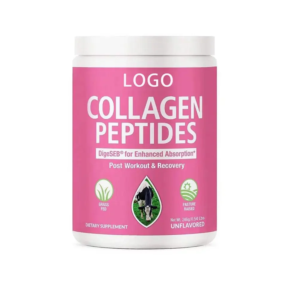 OEM Private Label Multi-Collagen Peptide Powder Fruity Drink