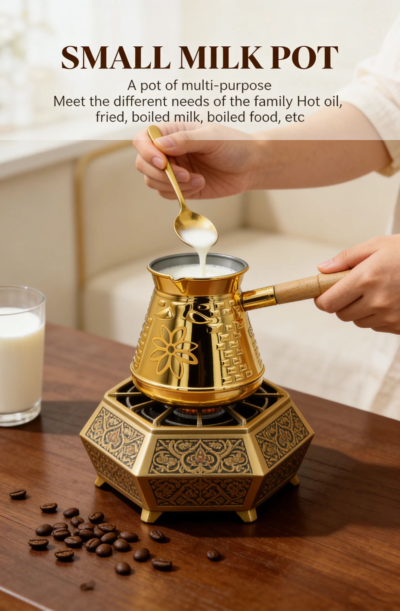 Factory Direct Supply  Moka Pot Coffee Maker for Stainless Steel Turkish Coffee Pot