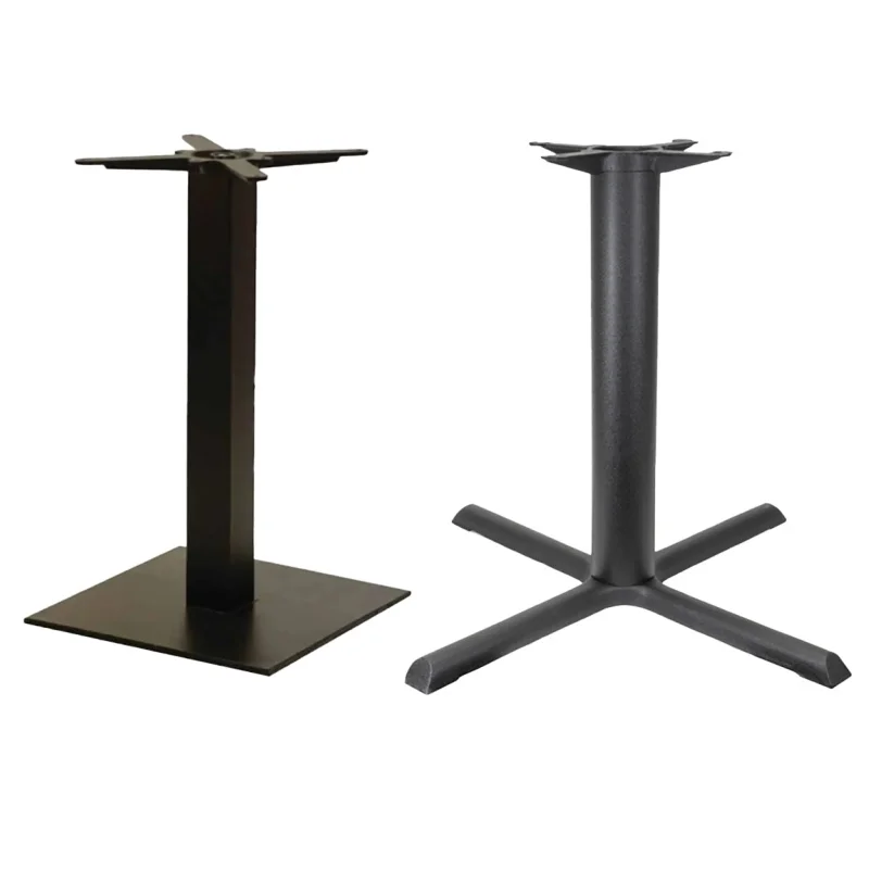 Cafe Table Combination Metal Mid Century Mingle High Leg Antique Work Reverse Trapezium Table Legs