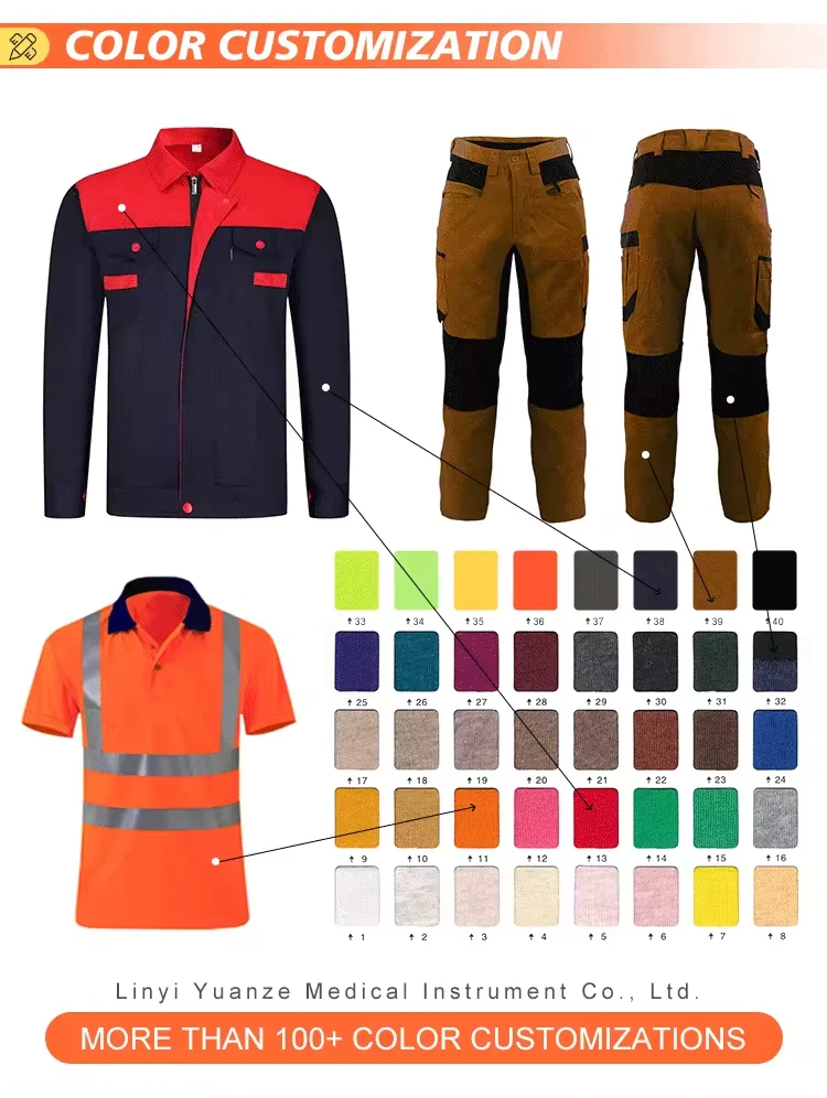 Customized Security Shirt Logo Print Design Security Guard Uniform Suit Security Guard Officer Unifo