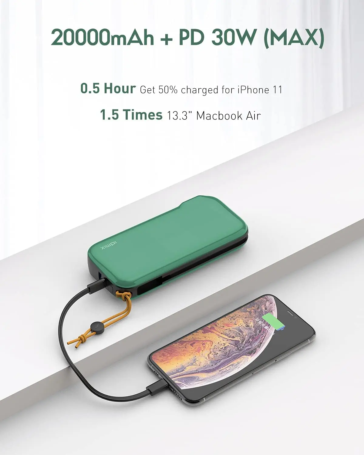 IDMIX Power Bank - 20000mah Fast Charging Portable Charger