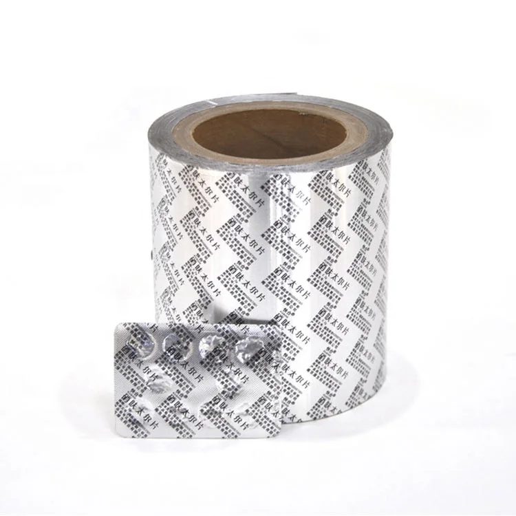 Customized Medical Packaging PTP Aluminum Foil Blister Pharmacy Foil Press Through Pharmaceutical Wrapping Aluminum Foil Customized Medical Packaging PTP Aluminum Foil Blister Pharmacy Foil Press Through Pharmaceutical Wrapping Aluminum Foil