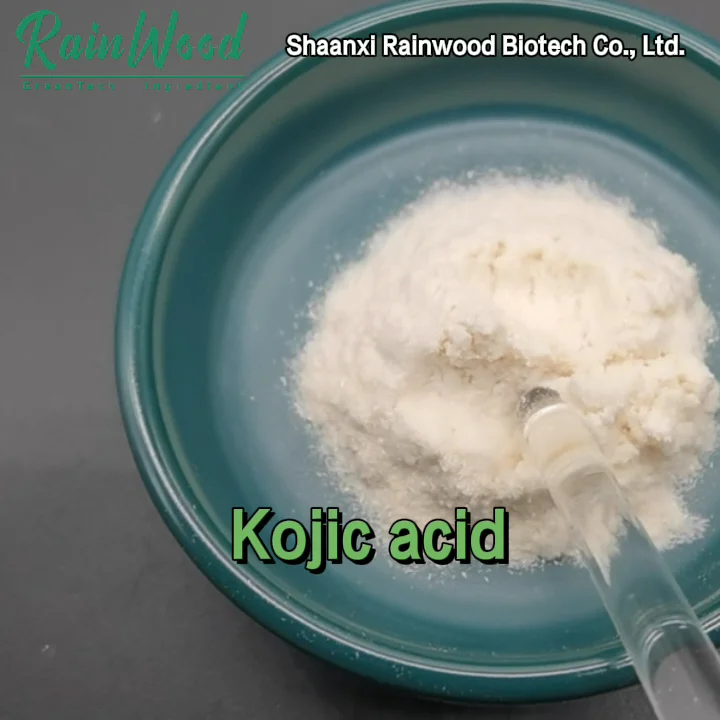 Cosmetic Grade Kojic Aicd For Skin Whitening Cas 501-30-4 99% Pure ...