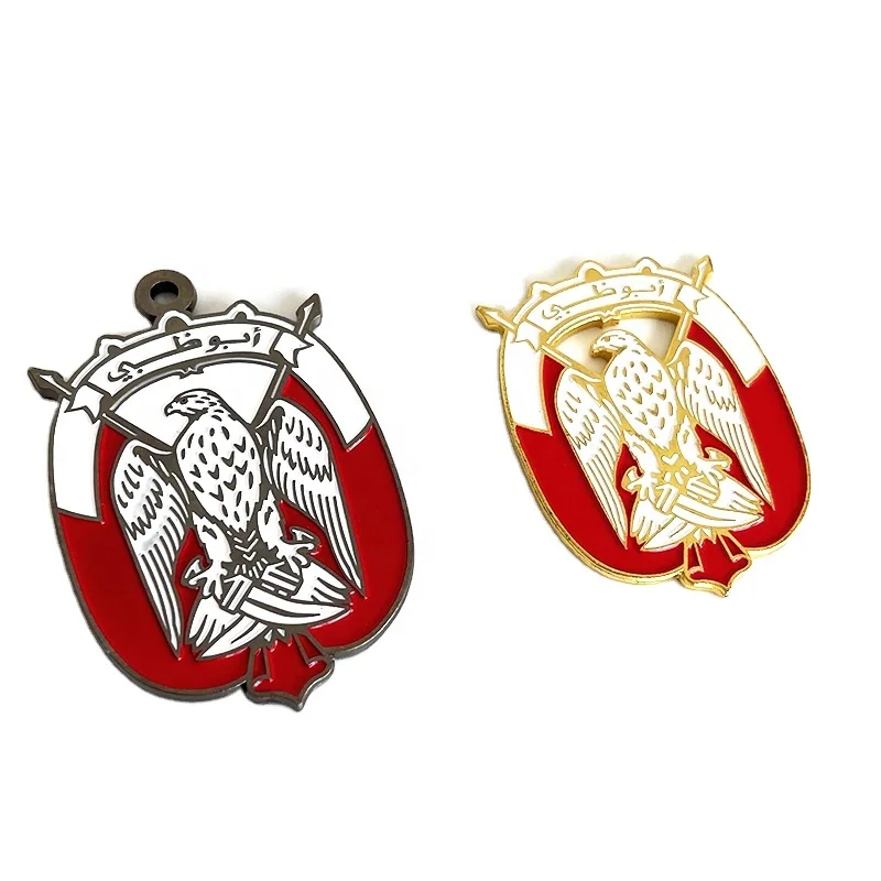 UAE Falcon National Custom Metal Eagle Lapel Pin Souvenir
