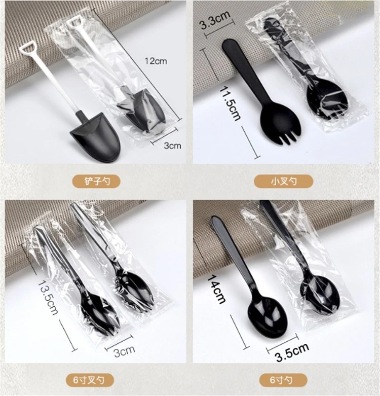 Wholesale Disposable Mini Colored Spoon