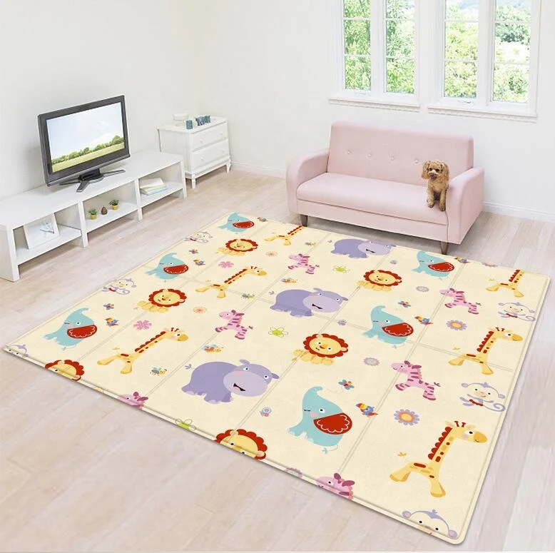 Foldable Soft Crawling Mat for Infants Toddlers Kids Folding Floor Mat