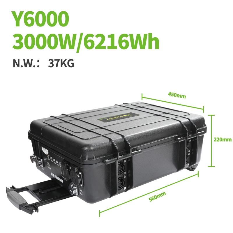 High efficiency portable switching 3000W AC DC 220V 24V 48V UPS portable generator emergency home outdoor power