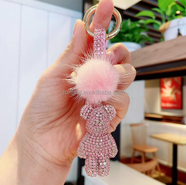 Violent Bear (8cm Keychain) – The One With The Diamond Art