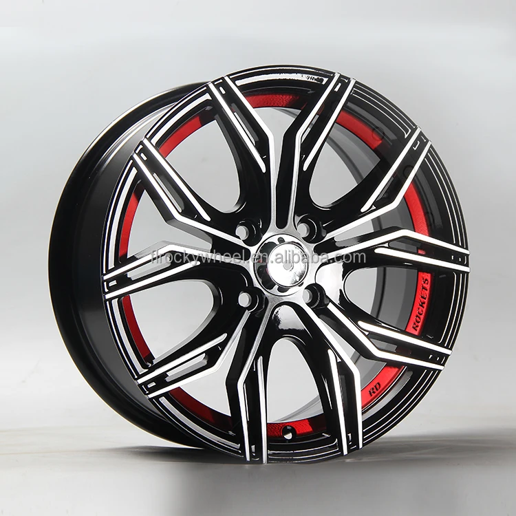 Flrocky 13 Inch Car Rims Et10 Pcd 4x100 Machine Face Alloy Wheel - Buy ...