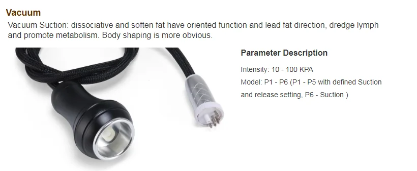 Factory hot sell laser cavitation fat system ls650 RF vacuum body shaping device with CE