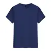 pur coton bleu marine