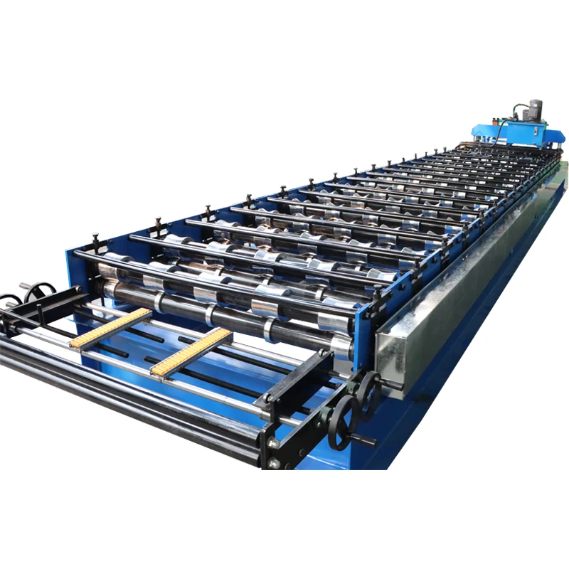 U Rib Panel PBR Panel Automatic IBR Roofing Tile Making Machine Metal Sheet Roof Trapezoidal Roll Forming Machine
