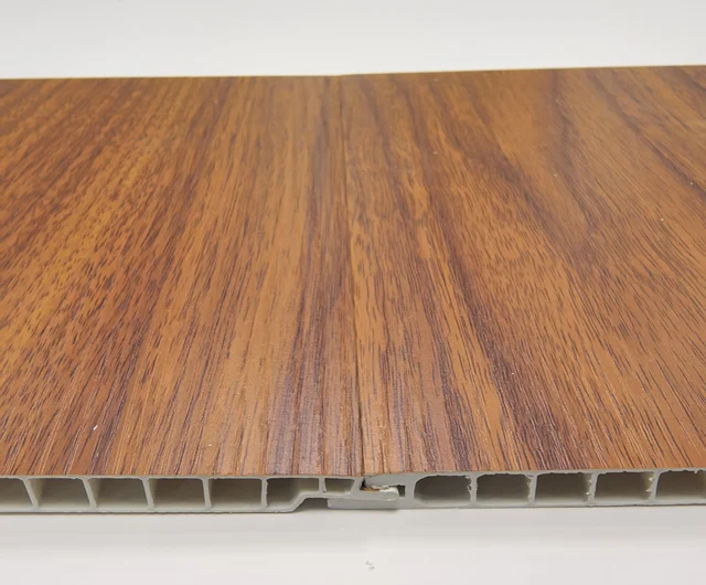 China Factory Supply Spc Wall Panel Bathroom 400SPC09 Thick Flat Seam Spc Wall Panel Wood