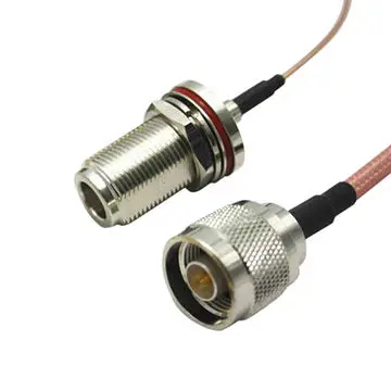 Câble coaxial de raccordement RF RG400 PL259 mâle à PL259 mâle/UHF 50 ohm, faible perte