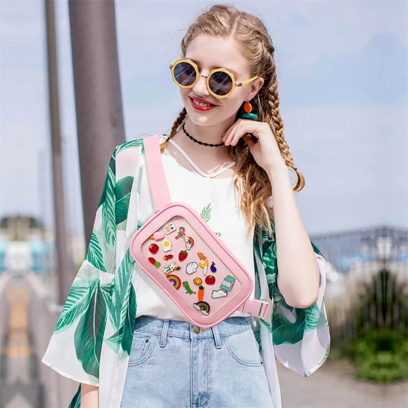 Ita Bag Storage Pin - Pink Crossbody Belt Bags for Women