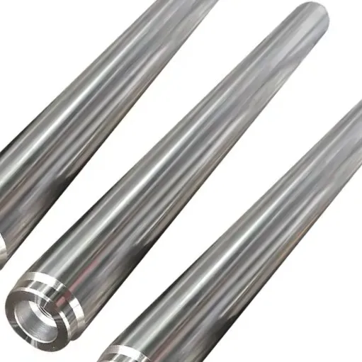 CK45 ST52 20MNV6 42CRMO4 40CR Carbon Alloy Steel Hard Chrome Plated Piston Rod For Hydraulic Cylinders