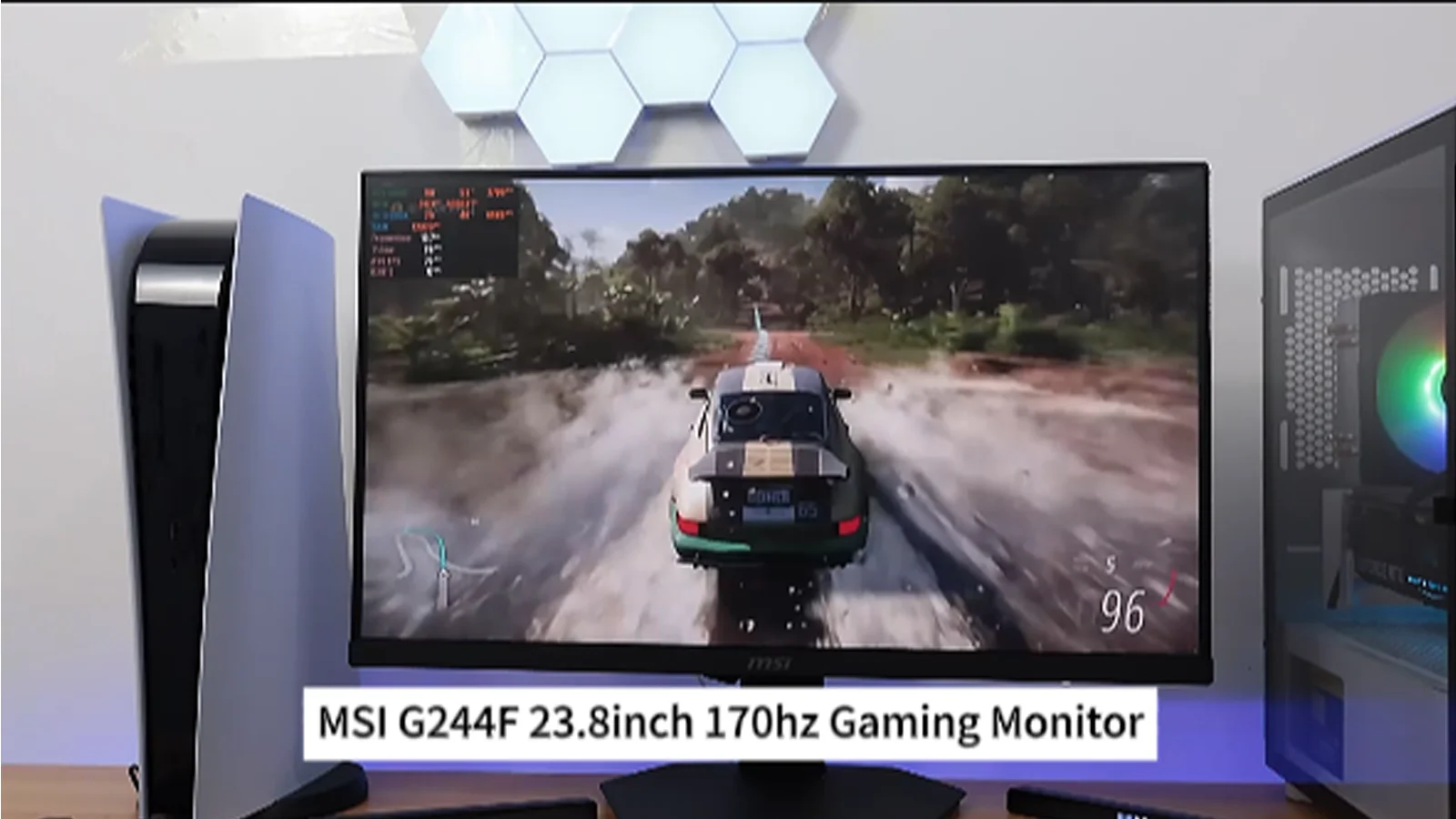 MSI G244F23.8インチFAST-IPSコンピューターゲーミングEスポーツ