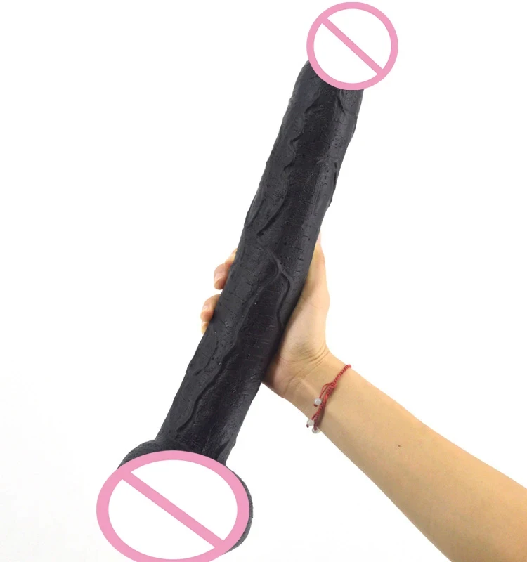 Hot Selling 15.5 Inch PVC Material Realistic Dildo Sex Toys Super Long Penis Huge Hard PVC Dildo Suction Cup for Women Gay Men
