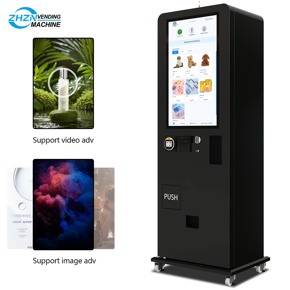 32-Inch Mini Smart VAPS Tobacco Vending Machine Free Stand Small Condom  Dispenser SDK Function Credit Card Shopping Malls