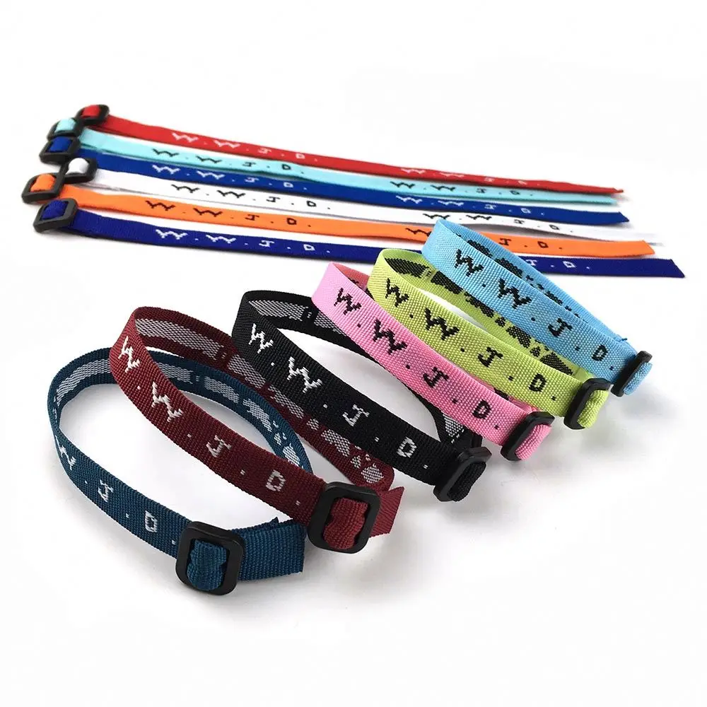 WWJD Wristbands Inspirational and Adjustable Bracelets