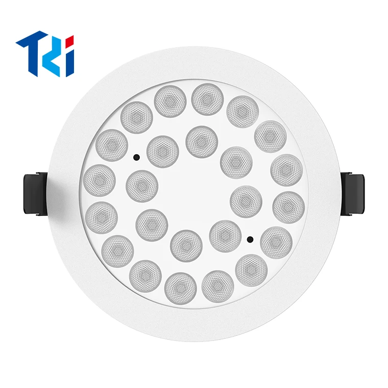 Customized Color Temperature Remote Control 24W, 48W LED Rotating Jewelry Display Light for Jewelry Cabinet Brand Watch Cabinet