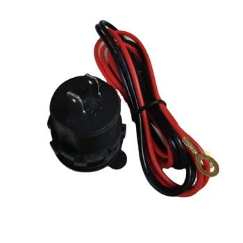 Dual USB Charger Bus Car Electronic Seat Backrest Quick Charging 4-Port USB Socket Port QC3.0 New Design 12-24V Voltage