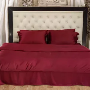 100%  Eucalyptus Tencel Lyocell Naturally Ultra Soft and Breathable Deep Pockets Bed Sheet Set 100% Tencel Comforter Cover Set