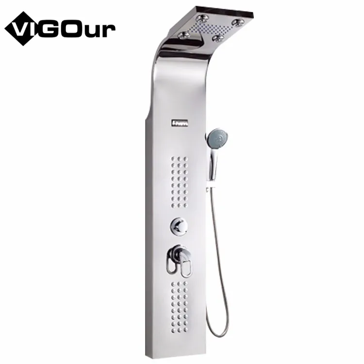 
Новый настенный выдвижной термостатический дождевой Душ из нержавеющей стали с водопадом 