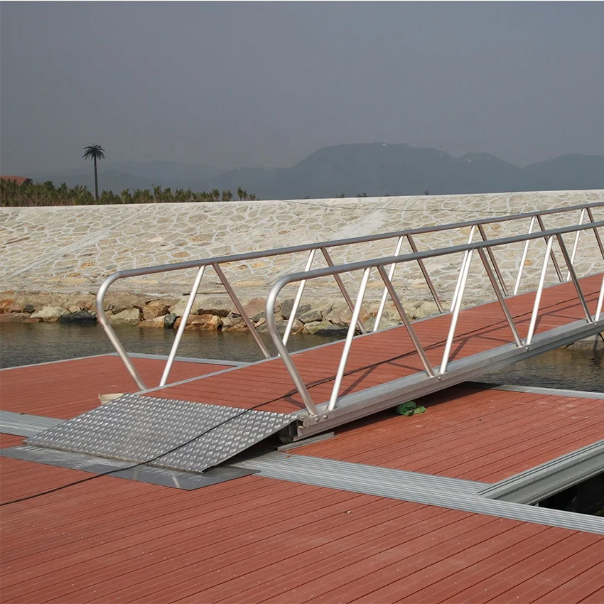 Aluminium Structure Marine Floating Dock Ang Gangway for Sale in Guangzhou