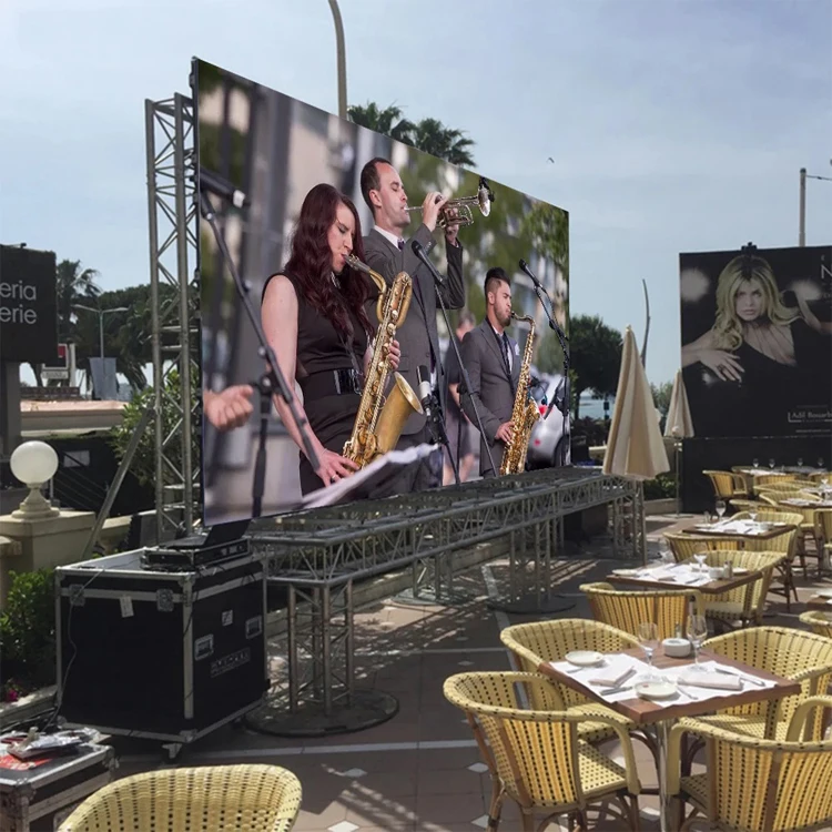 LED XXX Video Display for Outdoor Advertising Full Color SMD P4 P5 Waterproof Module Concert Activities Rental Application