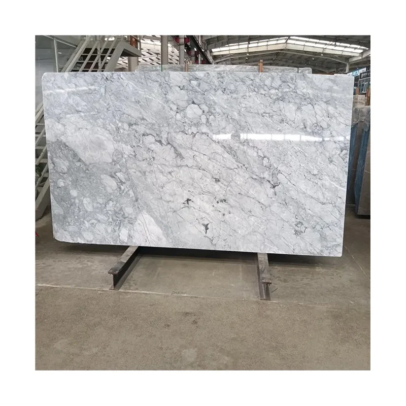 High Quality Snow White Marble Slab For Interior Design Natural White Marble Tiles For Bathroom Wall Decor