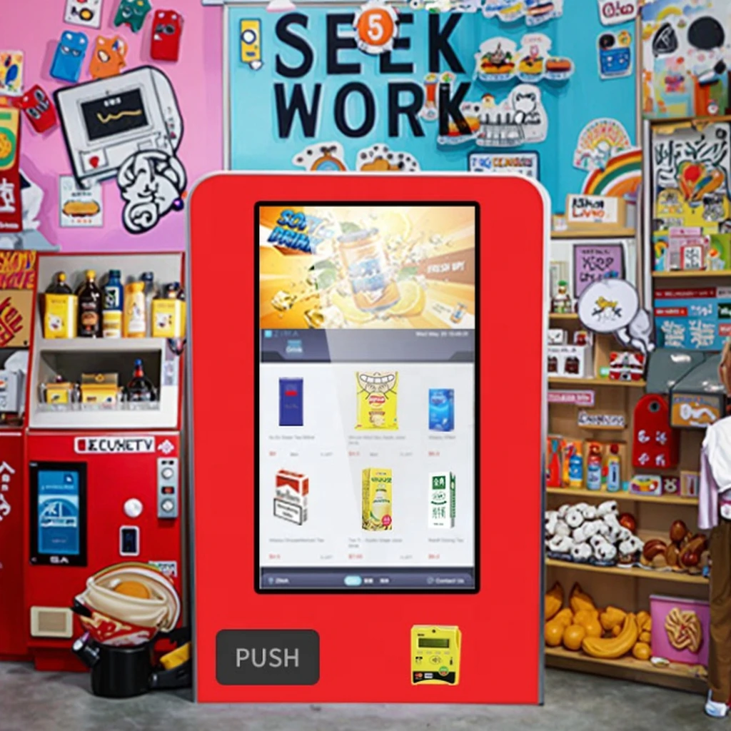 Smart Vending Machine Bitcoin-vending-machine Milk Tea Vending Machine Smart