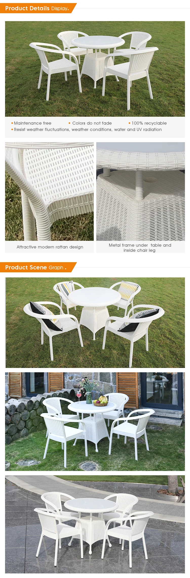 Outdoor Metal Frame Garden Office Table And Chair With Tempering Glass Buy Office Table And