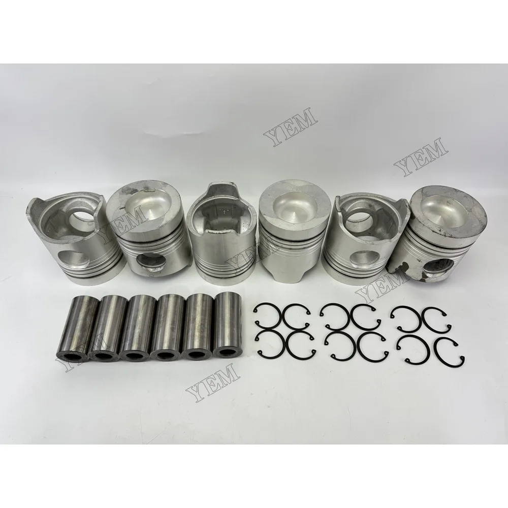 ME052090 Piston and Pin Clip for Mitsubishi 6D20 Machinery Engine Spare Parts
