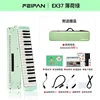 Mint Green 37-Key Double-Sleeve Metal Blowpipe