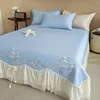 Flower Mist Poem - Azure Blue
