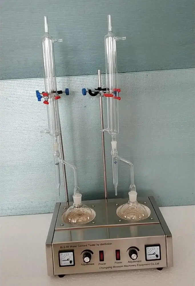 Laboratory ASTM D95 Dean and Stark Apparatus/ Diesel Oil Water Content Tester by Distillation