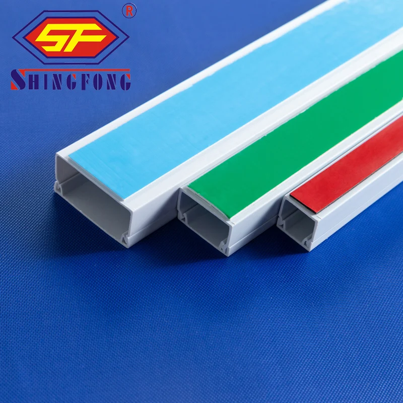 Network PVC Trunking with Sticker 20x10 39x19 Bolivia Cable Canals Sizes