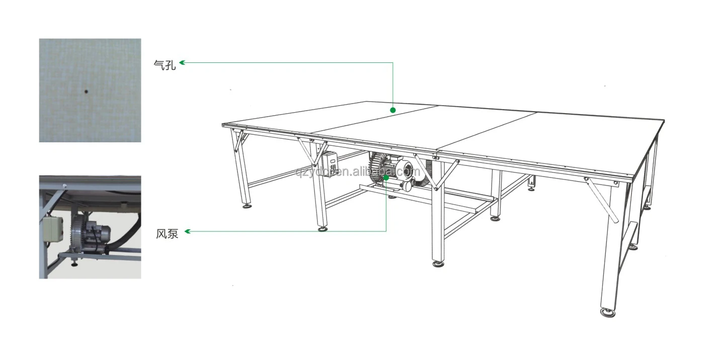 Industrial Sewing Cutting Tables Fabric Cutting Table For Cutting