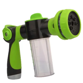 Garden Sprayer Nozzles Foam Car Wash Spray High Pressure Watering Hoses End Sprayers Metal Water Gun Fireman Nozzle Hose Soap