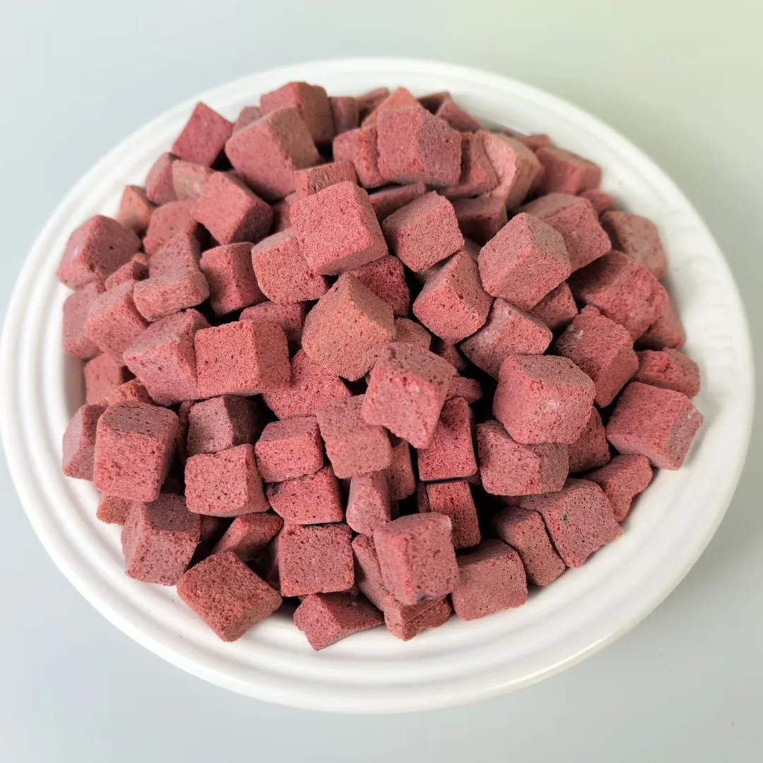 Supliment pentru pisici și câini cu carne de rață liofilizată, personalizat OEM, 100% natural, ecologic, bogat în proteine, gustări care sprijină sănătatea digestivă