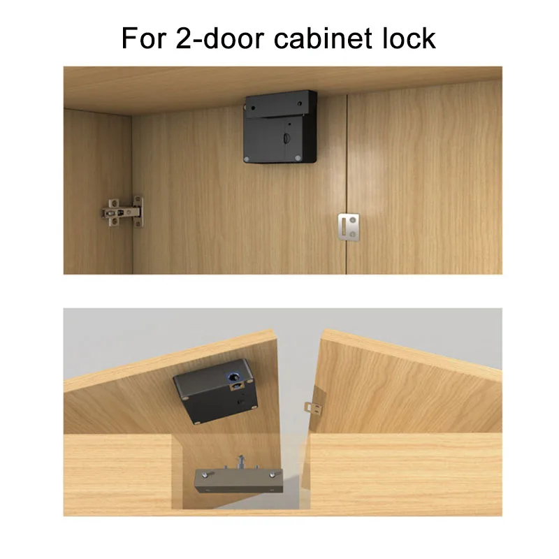 Smart Drawer Lock Invisible Electronic RFID 13.56MHz IC Cabinet Lock ...