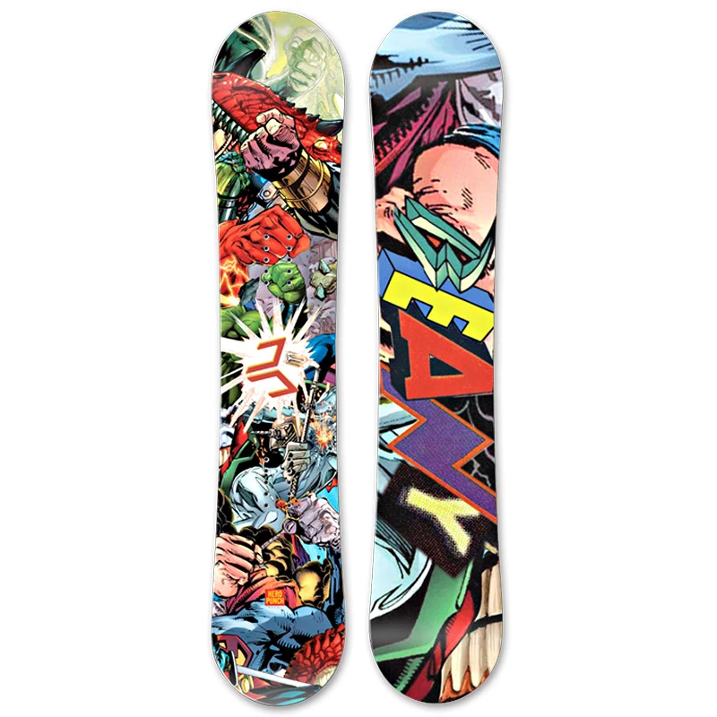 Custom Design Snowboard with Bindings  Carbon Fiber  Equipment Competition Snowboard Set All Mountain
