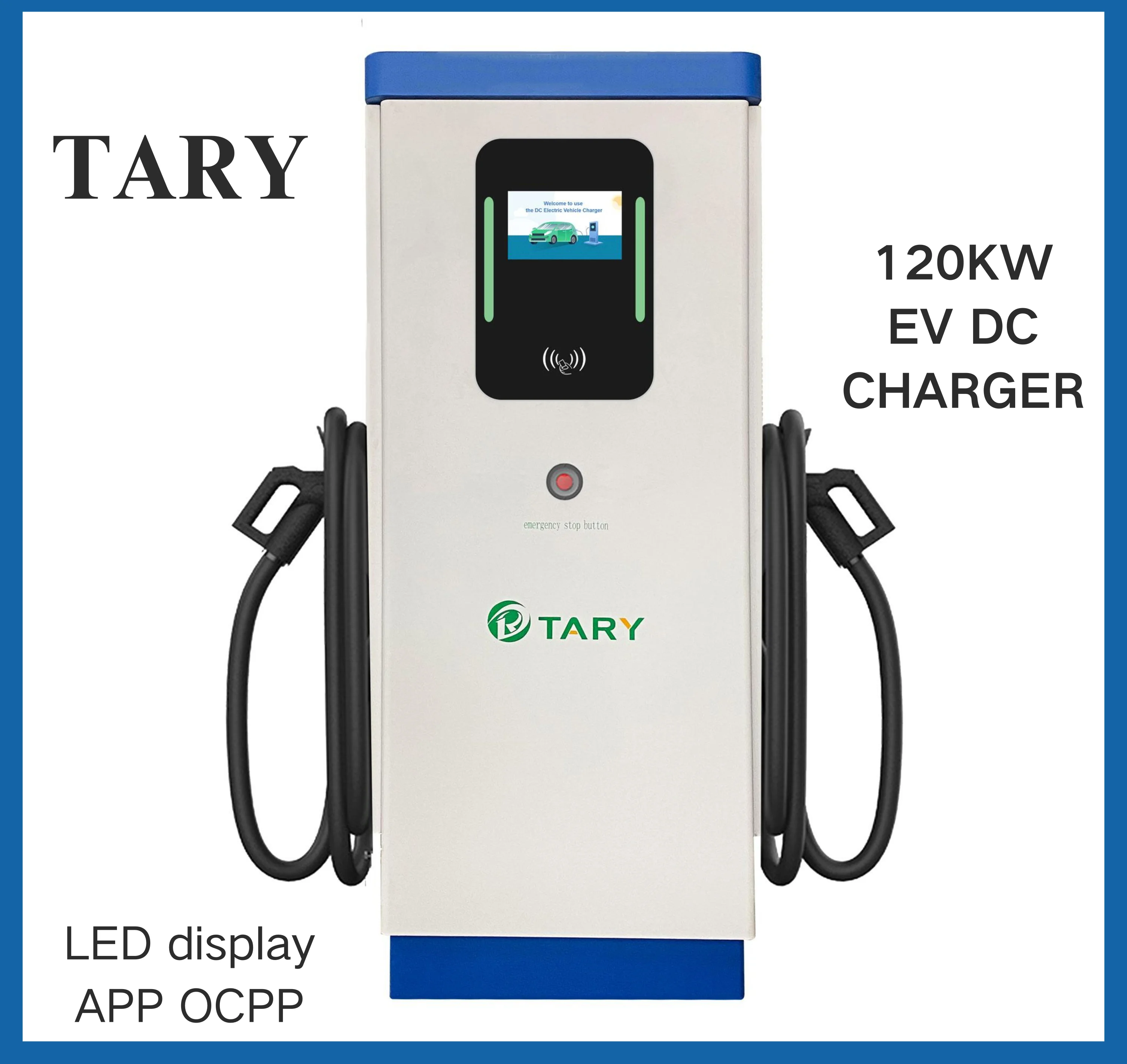 Tary China Manufacturers Best Price 60kW 80kW 120kW GBT CCS New Energy Vehicle Charging EV Dc Charging Station