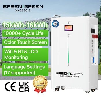 Basengreen LiFePO4 solar storage battery 51.2V 100Ah / 280Ah / 300Ah / 314Ah
