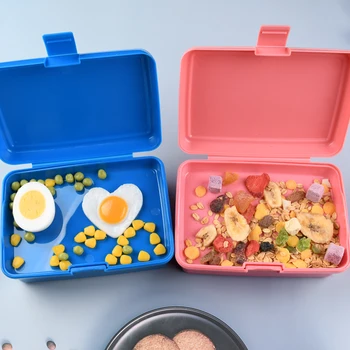 Aohea High Capacity Food Containers Bento Lunch Box Kids Leakproof