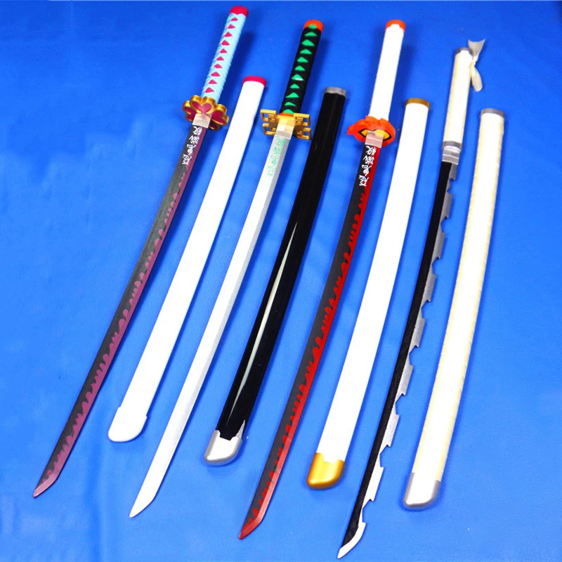 Samurai Sword Demon Slayer Katana Anime Cosplay Sword,Steel,Mugen ...