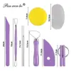 Couleur violet plastique