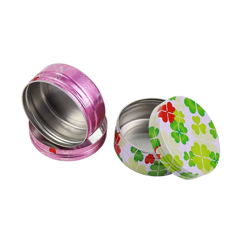 Jar Tin 10g 15g 30g 50g Empty Cosmetic Aluminum Jar Metal Tin For Cream Packaging Jar