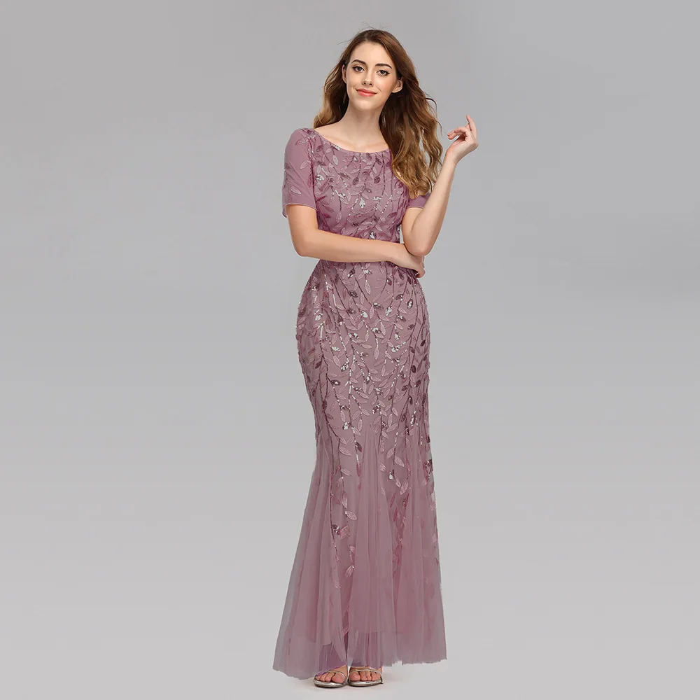 Slim Fit Long Dress for Women S Banquet Host Evening in| Alibaba.com